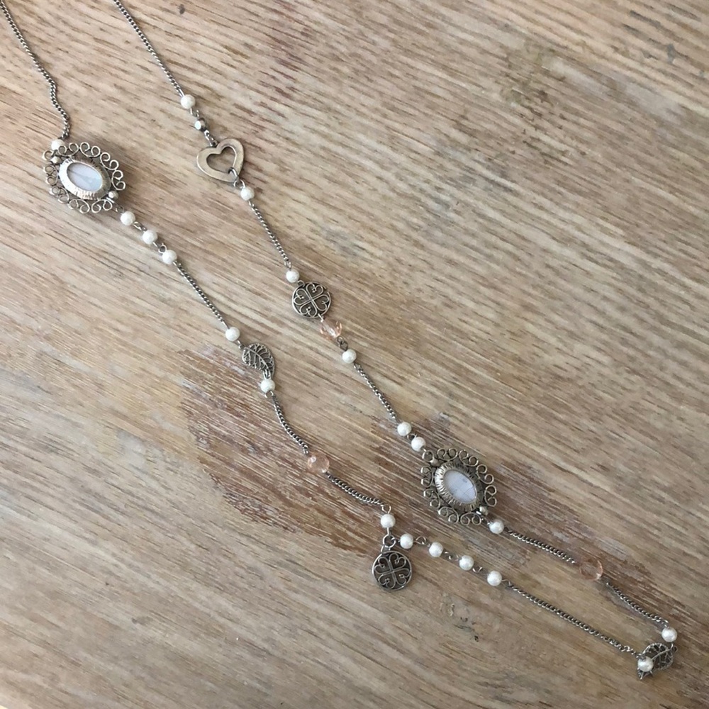 Long Paris Silver necklace